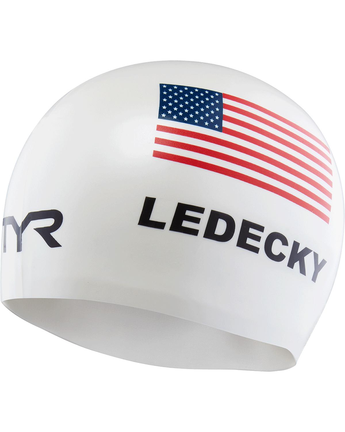 Изображение на TYR Adult Silicone Swim Cap - "LEDECKY"