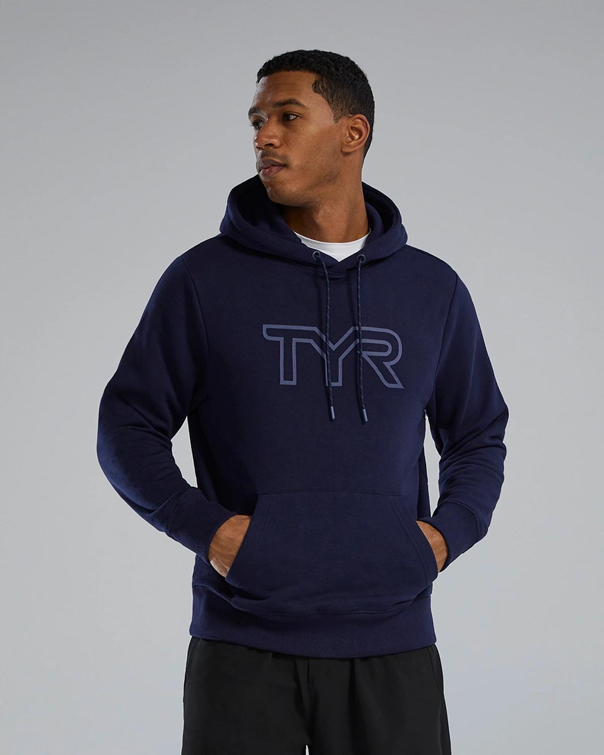 Изображение на TYR UltraSoft Men's Big Logo Tech Hoodie