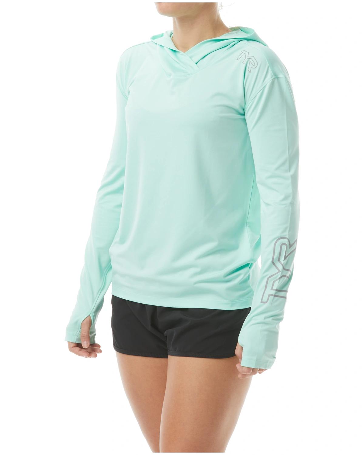 Изображение на TYR Women's SunDefense Hooded Shirt
