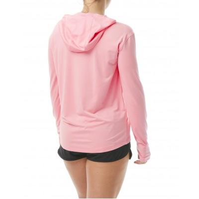 Допълнително изображение на TYR Women's SunDefense Hooded Shirt