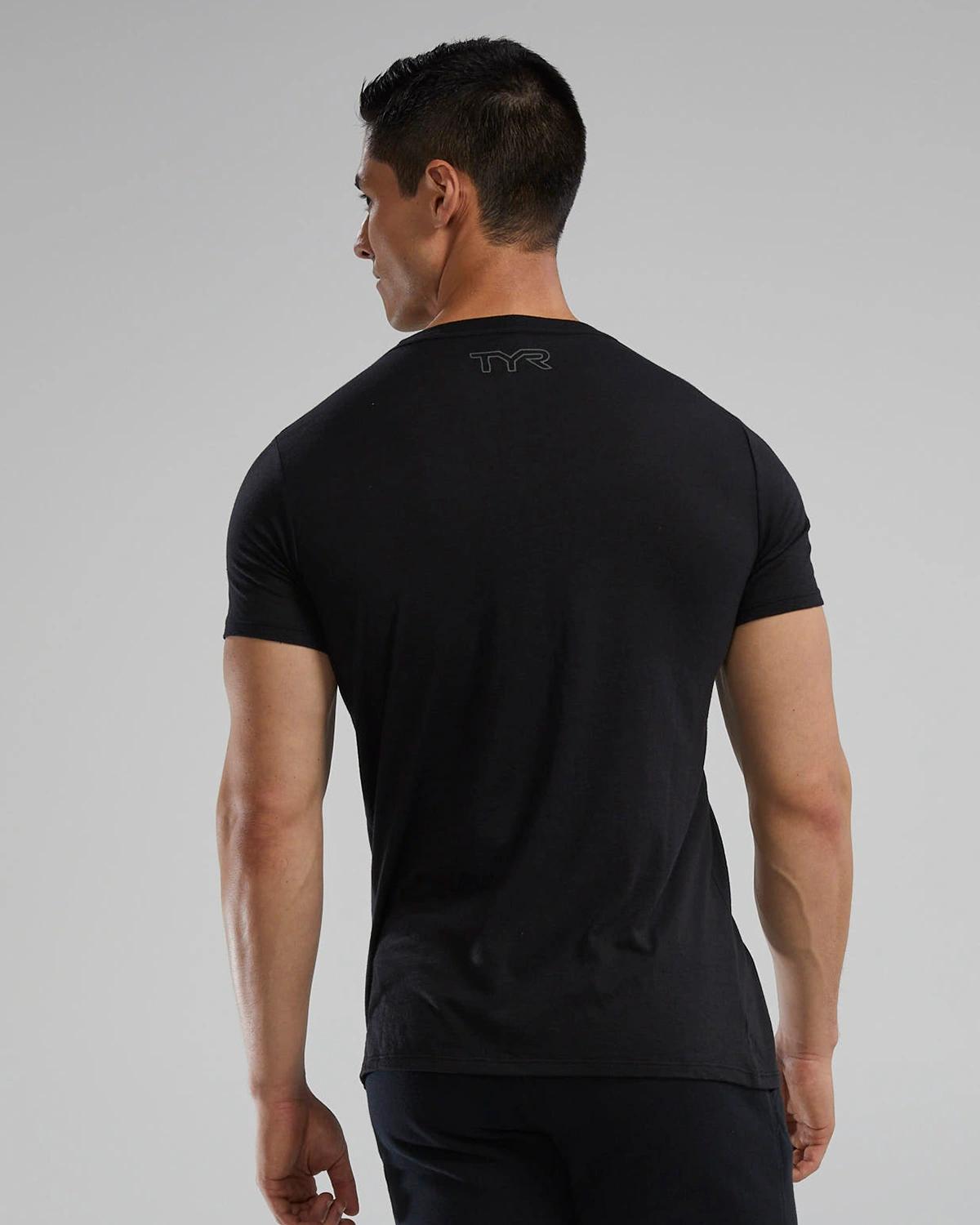 Допълнително изображение на TYR UltraSoft Unisex Short Sleeve Graphic Tee - Line Up