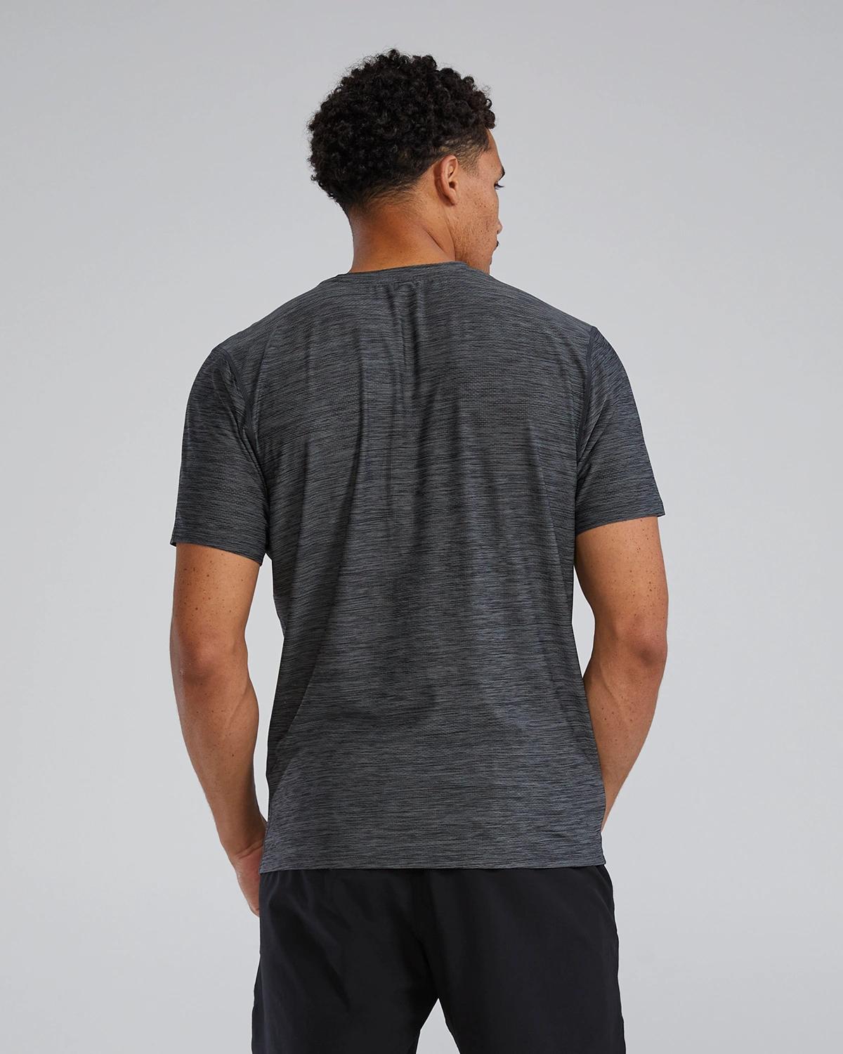 Допълнително изображение на TYR Airtec™ Men's Big Logo Tee - Solid / Heather