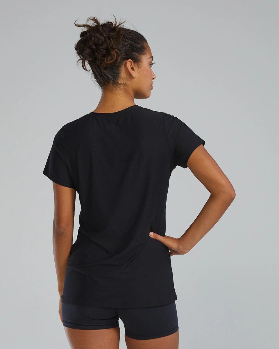 Допълнително изображение на TYR Airtec™ Women's Short Sleeve Tee - Solid