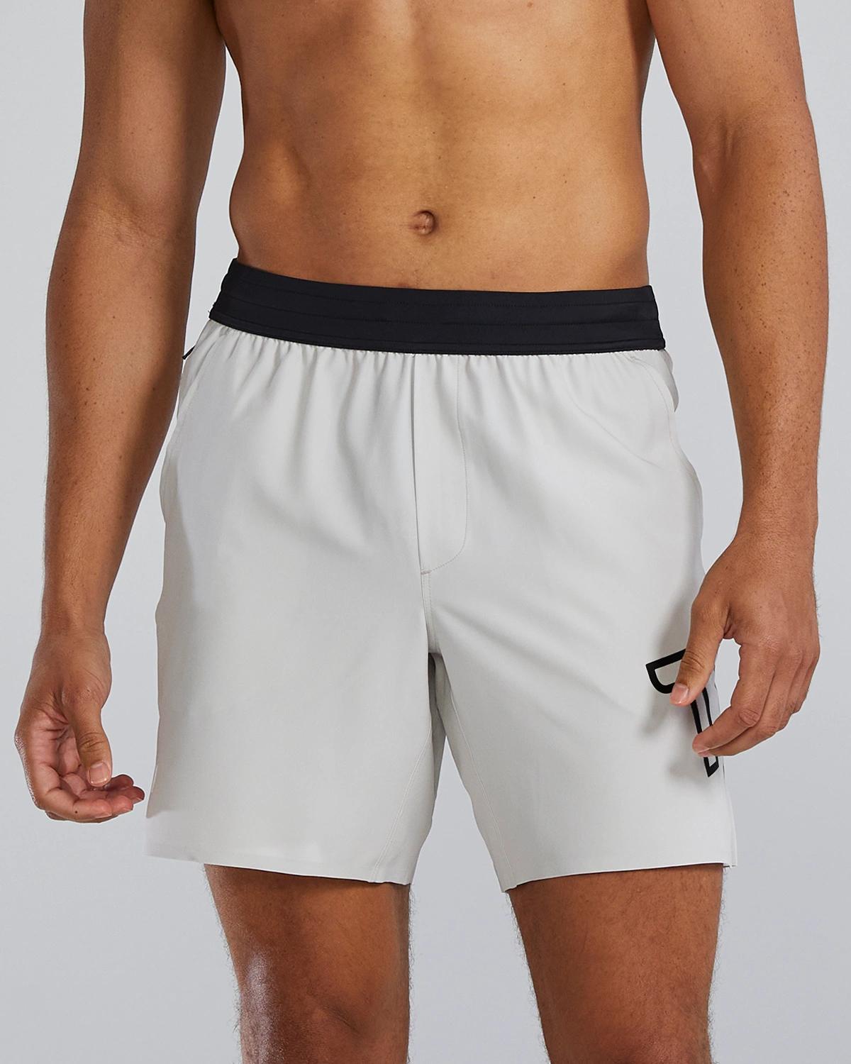 Изображение на TYR Hydrosphere™ Men's Unlined 7" Unbroken Big Logo Shorts - Solid