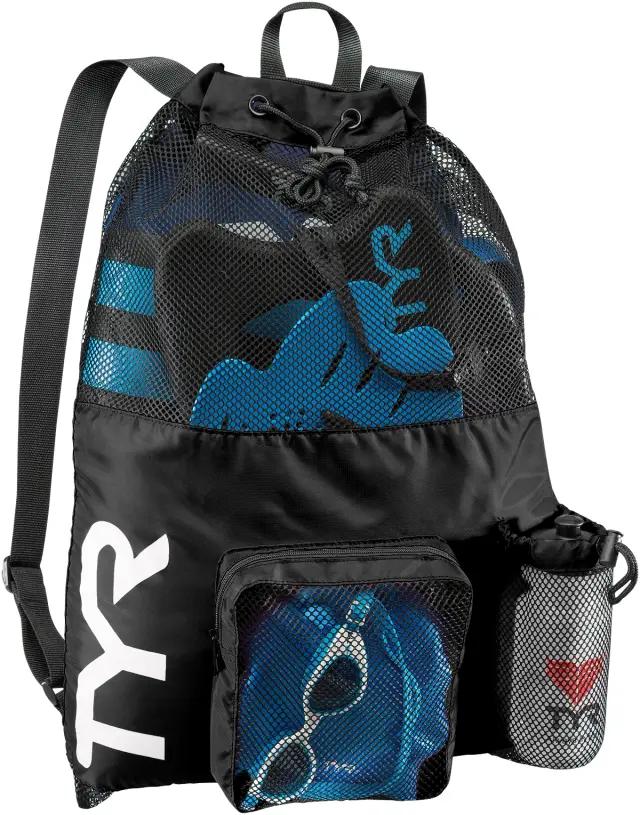 Допълнително изображение на TYR Big Mesh X Black Ops 140 EV Goggles X Boy's Curve Splice Jammer Swimsuit - Hexa